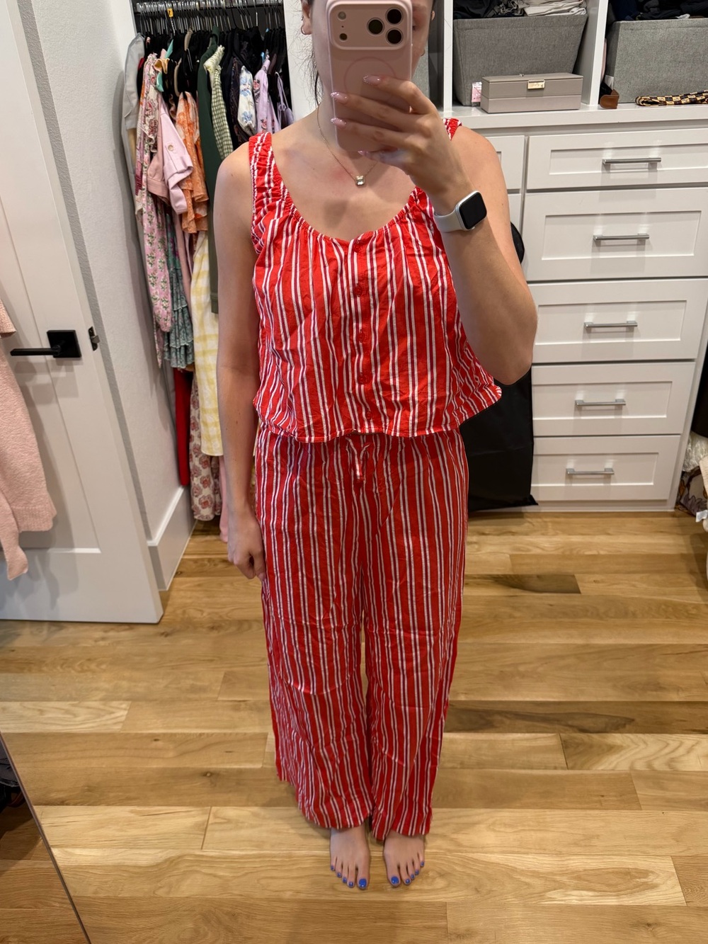 BUNDLE! WeWoreWhat Striped Top & Pants